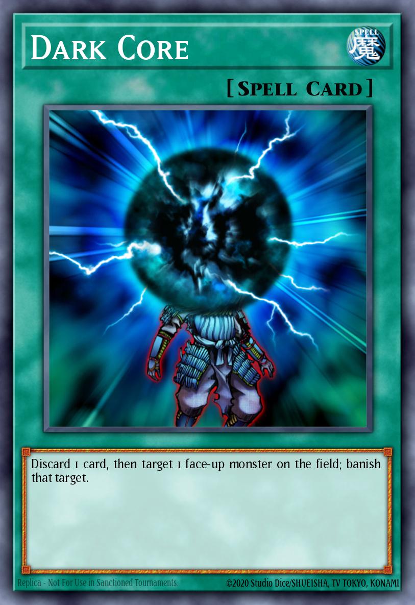 (035) YuGiOh TCG MFC: Magician's Force Single: Dark Core Rare