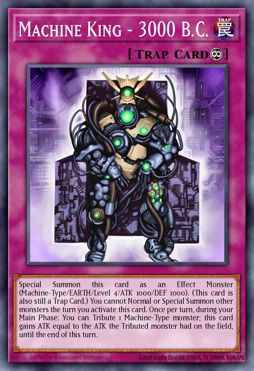 (074) YuGiOh TCG ABPF: Absolute Powerforce Single: Machine King - 3000 B.C. Common