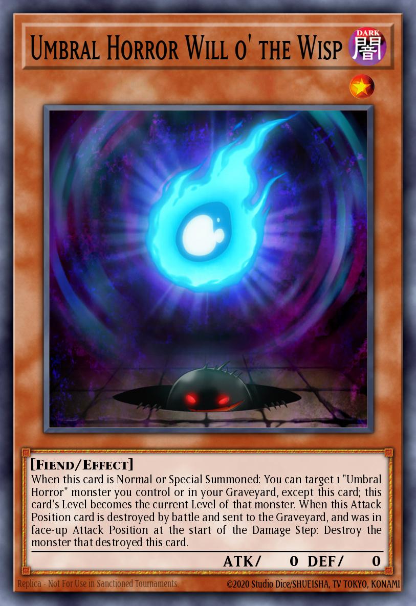 (068) YuGiOh TCG MP14: 2014 Mega-Tins Mega-Pack Single: Umbral Horror Will o' the Wisp Common