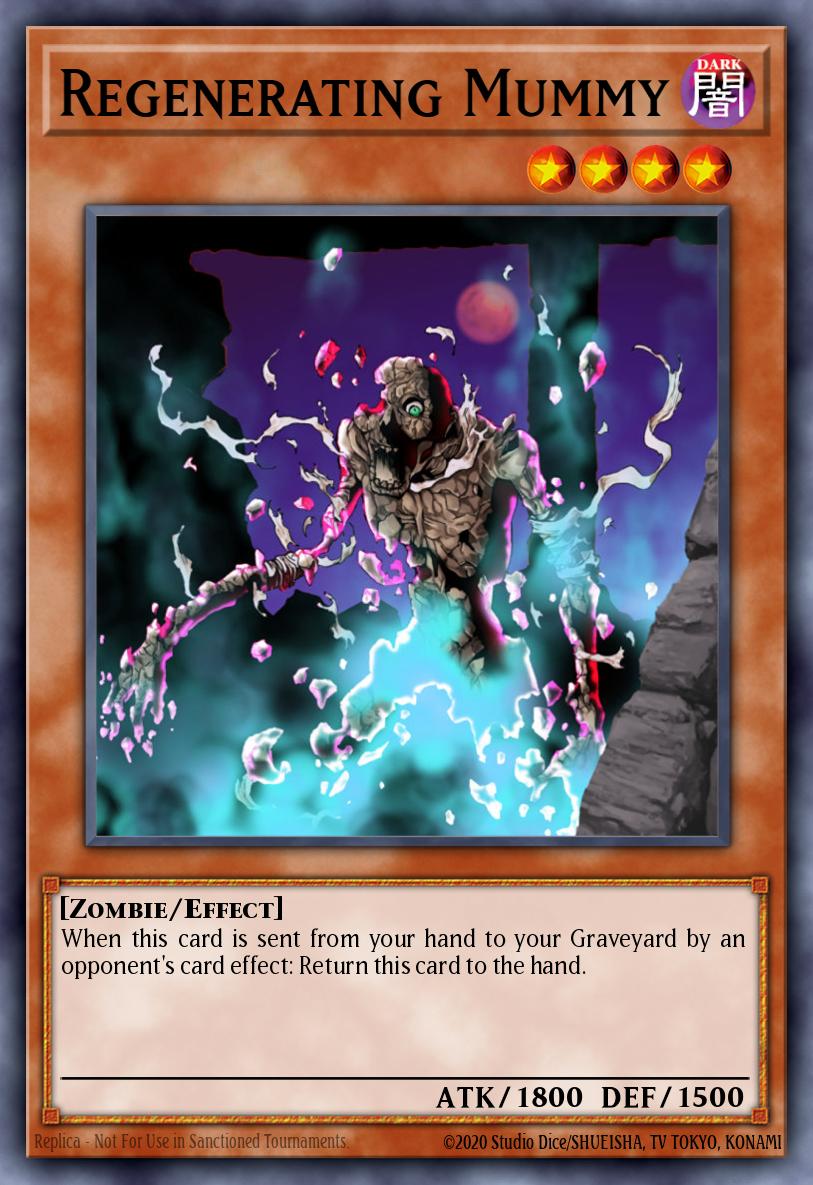 (197) YuGiOh TCG LCJW: Legendary Collection 4: Mega Pack Single: Regenerating Mummy Common