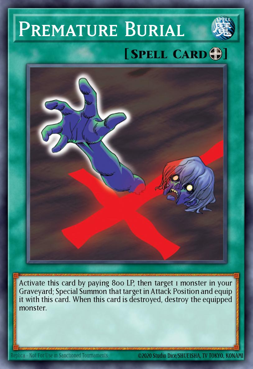 (064) YuGiOh TCG LCJW: Legendary Collection 4: Mega Pack Single: Premature Burial Common
