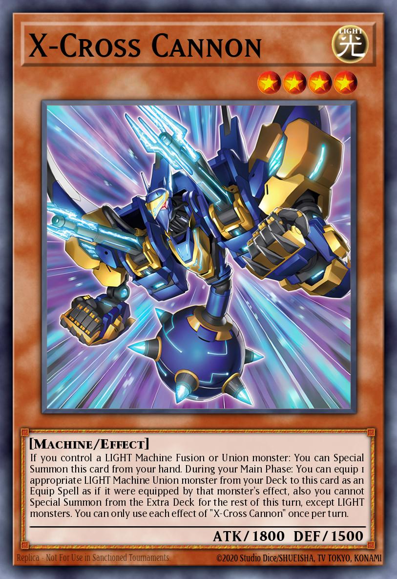 (018) YuGiOh TCG MZTM: Maze of the Master Single: X-Cross Cannon (V.1 - Ultra Rare)  Ultra Rare