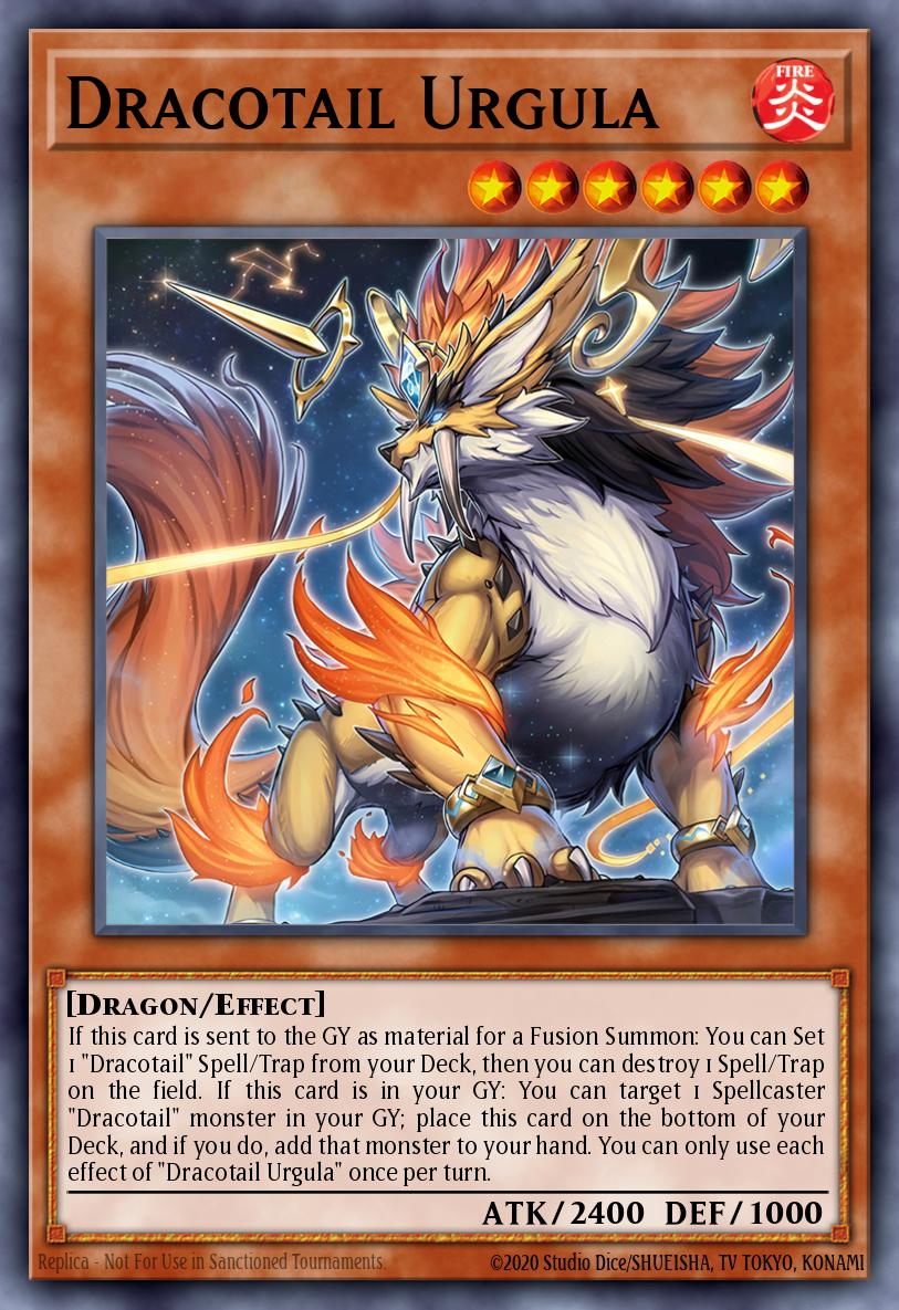 (004) YuGiOh TCG JUSH: Justice Hunters Single: Dracotail Urgula (V.1 - Rare) Rare
