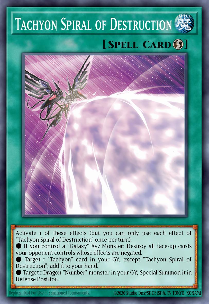 (015) YuGiOh TCG MZTM: Maze of the Master Single: Tachyon Spiral of Destruction  Rare