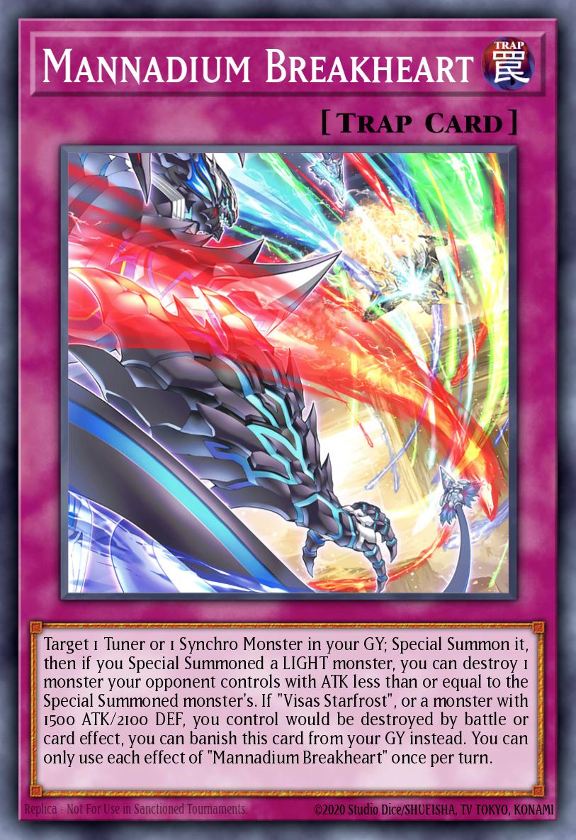 (352) YuGiOh TCG MP24: 25th Anniversary Tin: Dueling Mirrors Single: Mannadium Breakheart Common