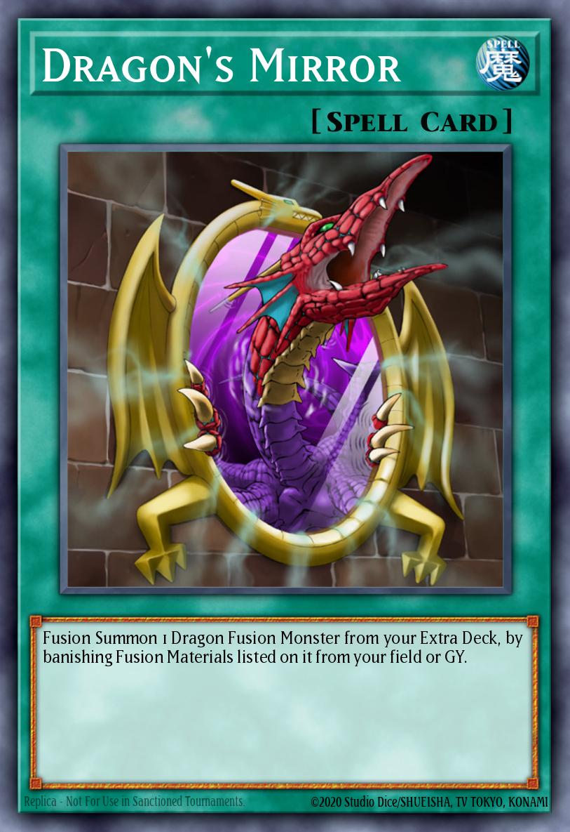 (142) YuGiOh TCG MAGO: Maximum Gold Single: Dragon's Mirror Rare