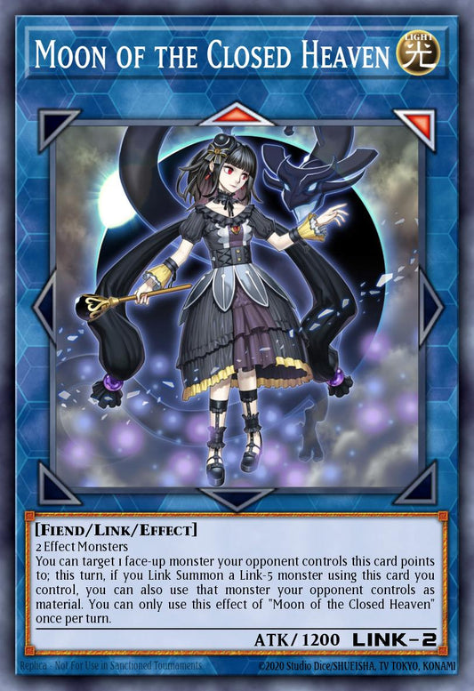(098) YuGiOh TCG INFO: The Infinite Forbidden Single: Moon of the Closed Heaven  Common