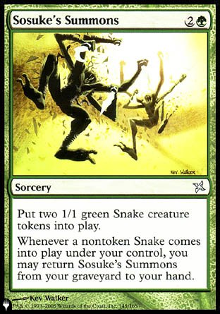 (145) Magic The Gathering The List Single: Sosuke's Summons Uncommon
