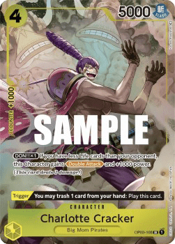 (108) One Piece TCG OP03: Pillars of Strength Single: Charlotte Cracker (OP03-108) (V.2) Alternate Art