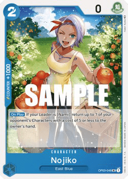 (048) One Piece TCG OP03: Pillars of Strength Single: Nojiko (OP03-048) Uncommon
