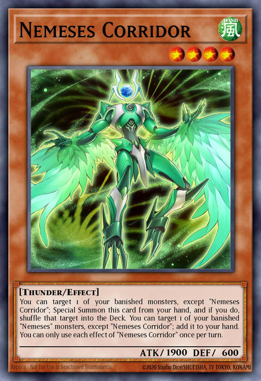 (025) YuGiOh TCG RA03: Quarter Century Bonanza Single: Nemeses Corridor (V.5 - Quarter Century Secret Rare)  Quarter Century Secret Rare