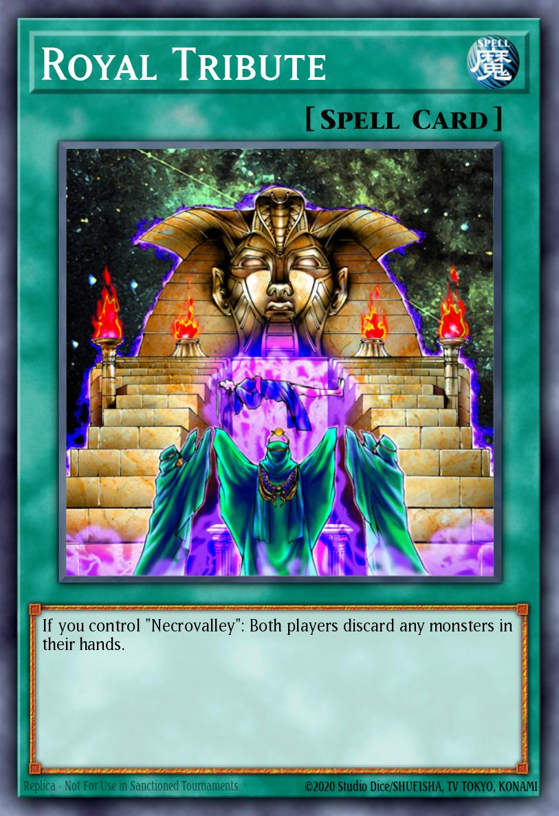 (195) YuGiOh TCG LCYW: Legendary Collection 3: Mega Pack Single: Royal Tribute Ultra Rare