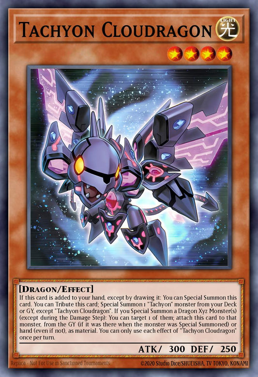 (012) YuGiOh TCG MZTM: Maze of the Master Single: Tachyon Cloudragon  Rare