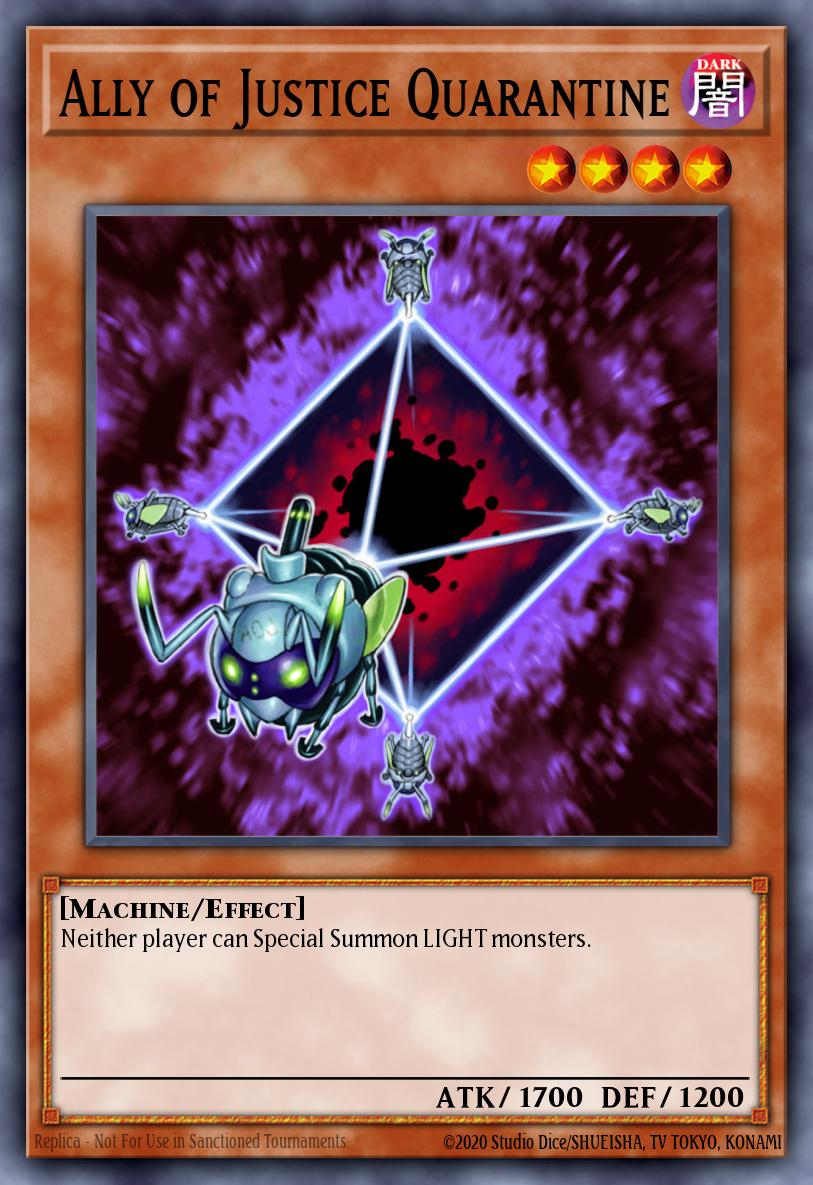 (088) YuGiOh TCG HAC1: Hidden Arsenal: Chapter 1 Single: Ally of Justice Quarantine (V.1 - Common) Common