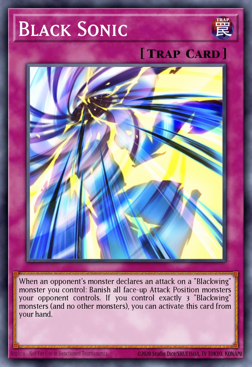 (032) YuGiOh TCG DLCS: Dragons of Legend: The Complete Series Single: Black Sonic (V.3 - Ultra Rare) Ultra Rare