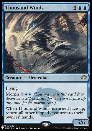 (058) Magic The Gathering The List Single: Thousand Winds Rare