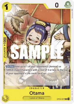 (097) One Piece TCG OP04: Kingdoms of Intrigue Single: Otama (OP04-097) Common