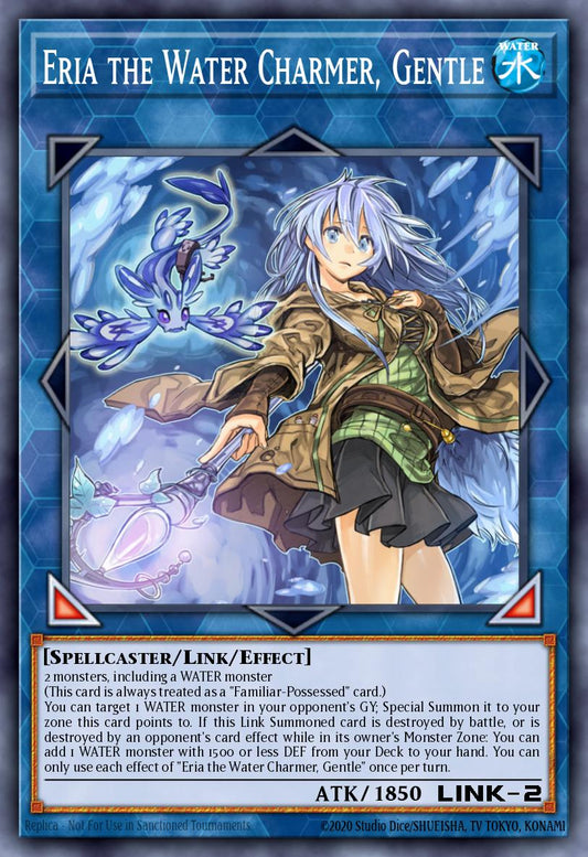 (047) YuGiOh TCG RA03: Quarter Century Bonanza Single: Eria the Water Charmer, Gentle (V.1 - Super Rare)  Super Rare