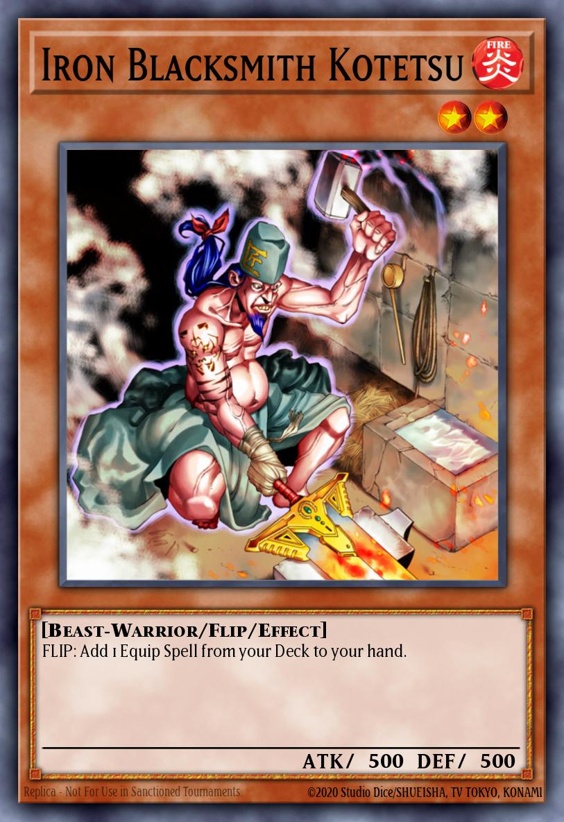 (064) YuGiOh TCG DCR: Dark Crisis Single: Iron Blacksmith Kotetsu (V.1 - Common) Common