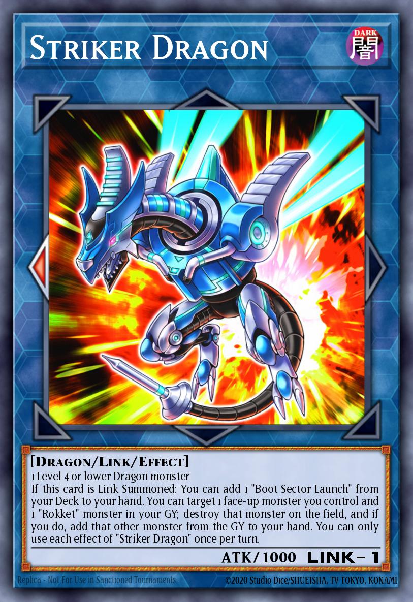 (204) YuGiOh TCG MP20: 2020 Tin of Lost Memories Mega Pack Single: Striker Dragon Secret Rare