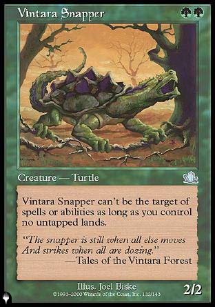 (132) Magic The Gathering The List Single: Vintara Snapper Uncommon
