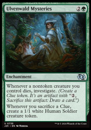 (735) Magic The Gathering Foundations Jumpstart Single: Ulvenwald Mysteries Uncommon