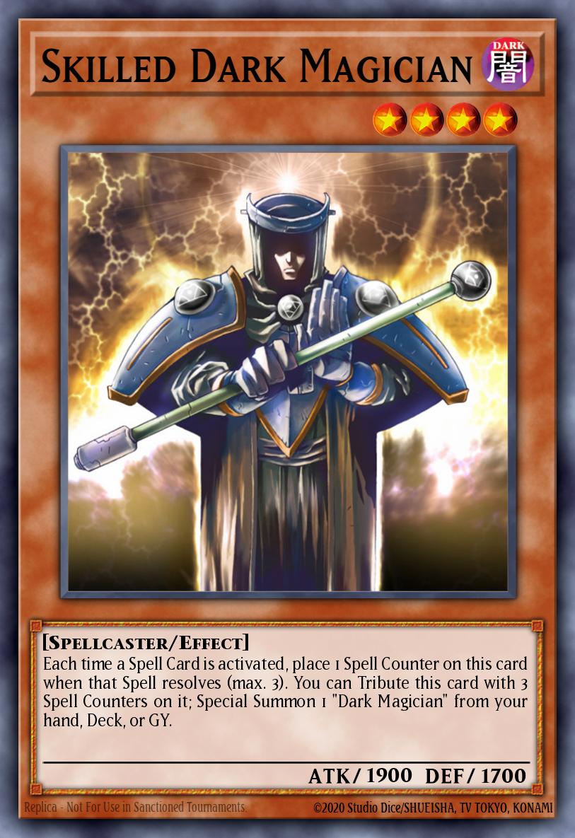(065) YuGiOh TCG MFC: Magician's Force Single: Skilled Dark Magician Super Rare