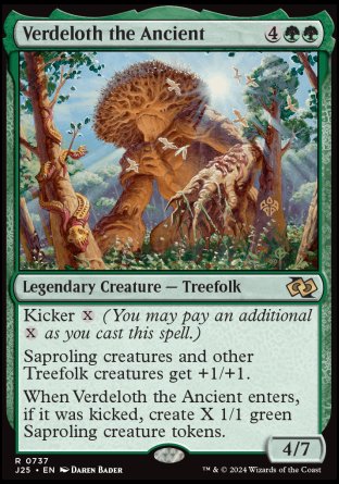 (737) Magic The Gathering Foundations Jumpstart Single: Verdeloth the Ancient Rare