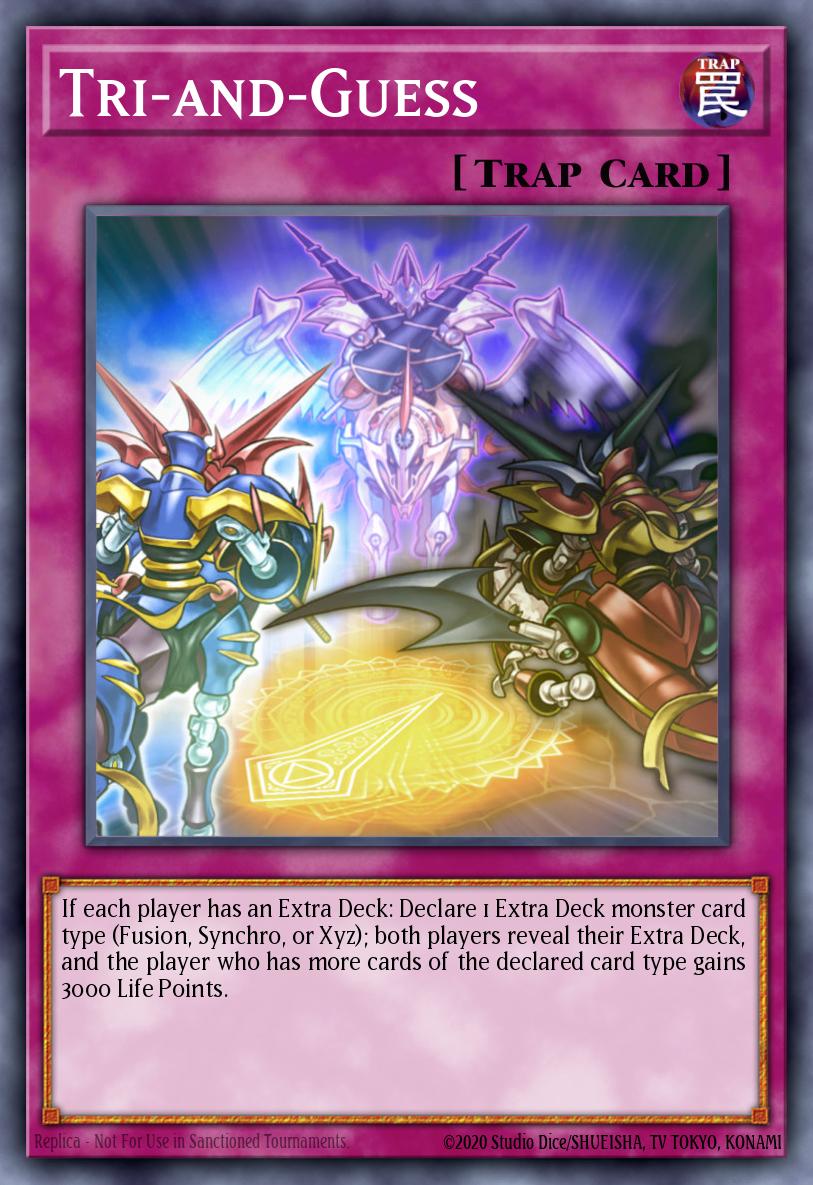 (080) YuGiOh TCG PRIO: Primal Origin Single: Tri-and-Guess  Common
