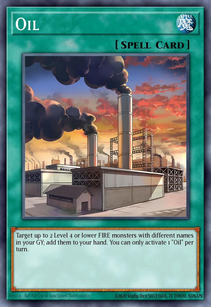 (026) YuGiOh TCG BLTR: Battles of Legend: Terminal Revenge Single: Oil Secret Rare