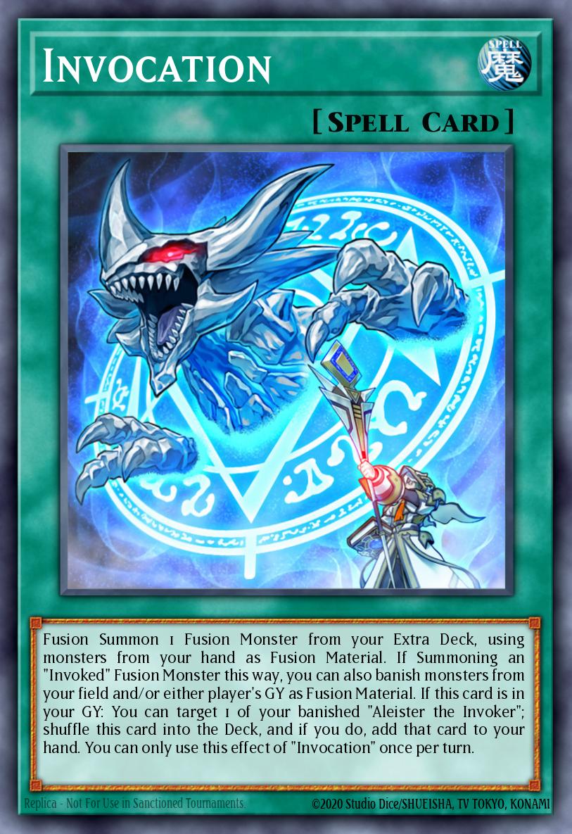 (281) YuGiOh TCG RA04: Quarter Century Stampede Single: Invocation (V.1 - Platinum Secret Rare) Platinum Secret Rare