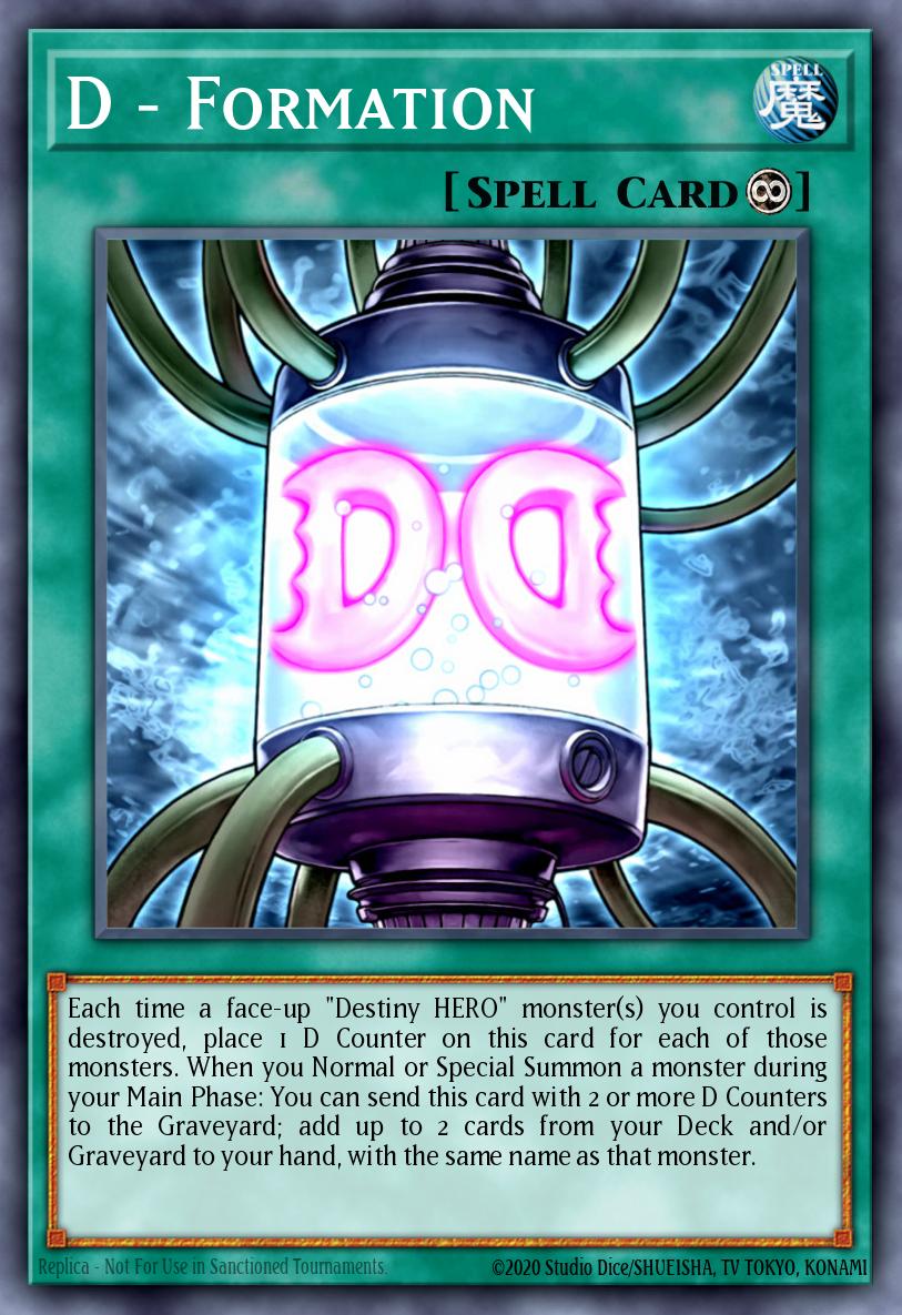 (048) YuGiOh TCG LODT: Light of Destruction Single: D - Formation (V.2 - Common) Common