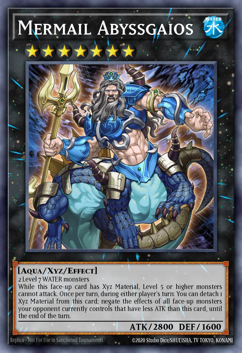 (065) YuGiOh TCG RA04: Quarter Century Stampede Single: Mermail Abyssgaios (V.5 - Quarter Century Secret Rare) Quarter Century Secret Rare