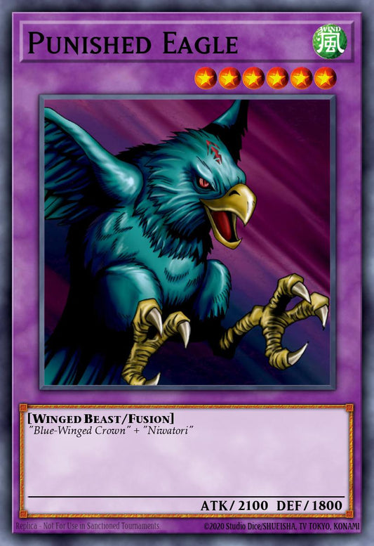(EN100) YuGiOh TCG MRD: Metal Raiders Single: Punished Eagle (V.3 - Common)  Common