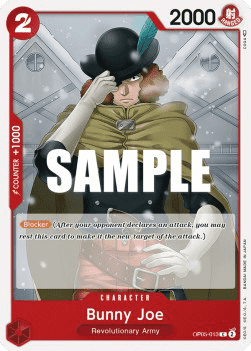 (013) One Piece TCG OP05: Awakening of the New Era Single: Bunny Joe (OP05-013) Common