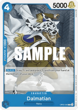 (046) One Piece TCG OP05: Awakening of the New Era Single: Dalmatian (OP05-046) Common