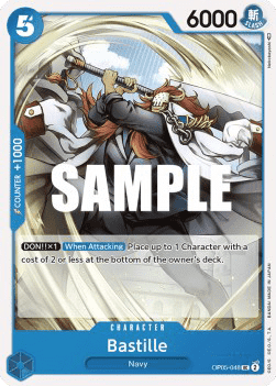 (048) One Piece TCG OP05: Awakening of the New Era Single: Bastille (OP05-048) Uncommon
