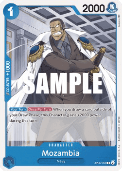 (053) One Piece TCG OP05: Awakening of the New Era Single: Mozambia (OP05-053) Common