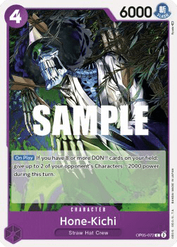 (072) One Piece TCG OP05: Awakening of the New Era Single: Hone-Kichi (OP05-072) Common