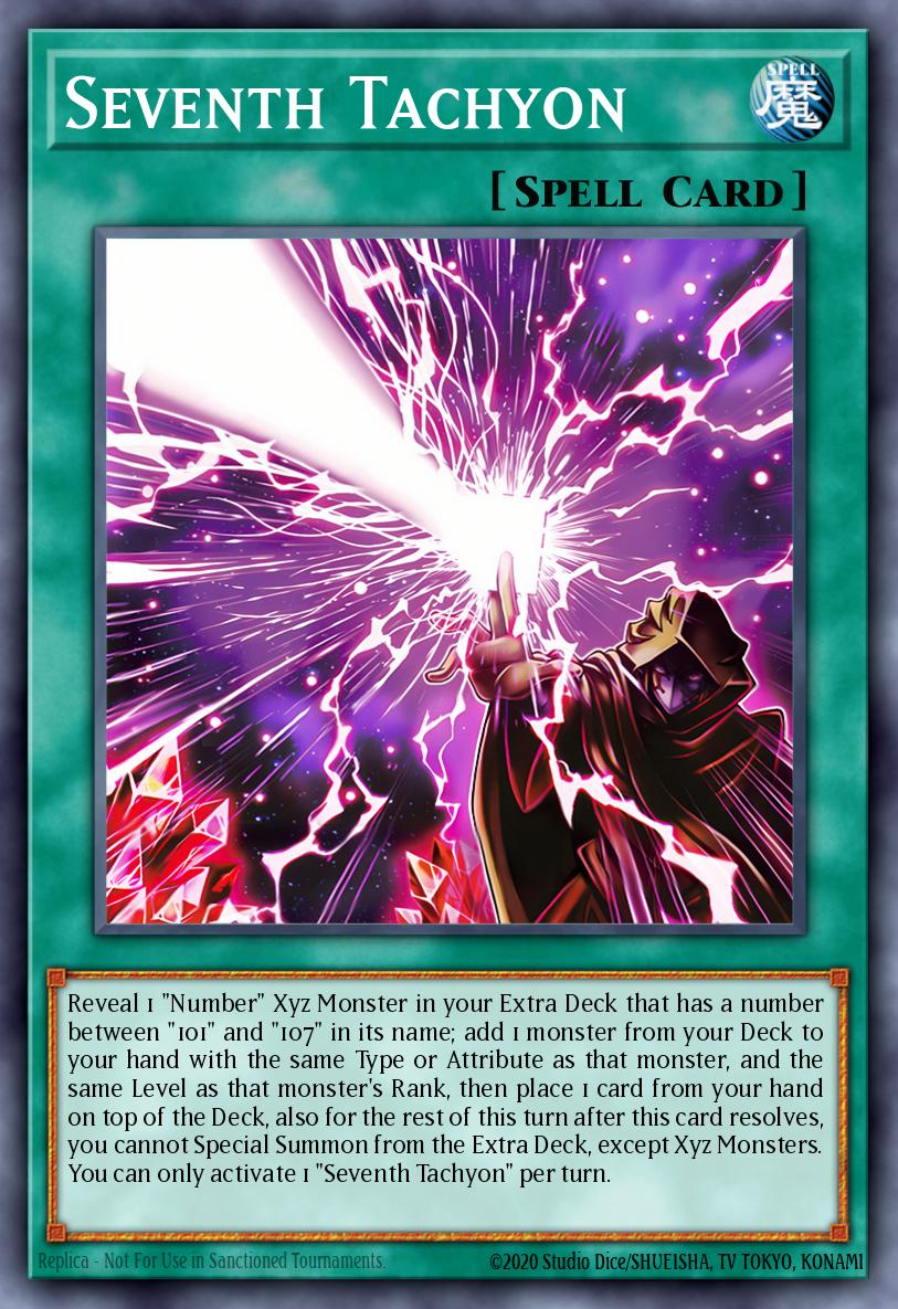 (016) YuGiOh TCG MZTM: Maze of the Master Single: Seventh Tachyon (V.1 - Secret Rare)  Secret Rare