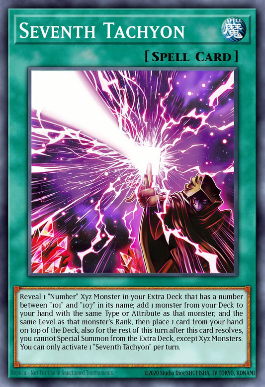 (016) YuGiOh TCG MZTM: Maze of the Master Single: Seventh Tachyon (V.2 - Collectors Rare)  Collectors Rare