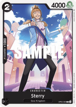 (083) One Piece TCG OP05: Awakening of the New Era Single: Sterry (OP05-083) Common