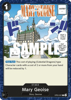 (097) One Piece TCG OP05: Awakening of the New Era Single: Mary Geoise (OP05-097) Common