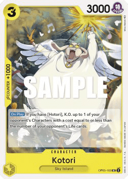 (103) One Piece TCG OP05: Awakening of the New Era Single: Kotori (OP05-103) Uncommon