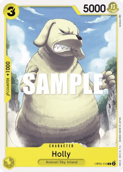 (110) One Piece TCG OP05: Awakening of the New Era Single: Holly (OP05-110) Common