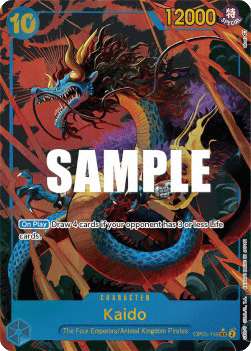 (118) One Piece TCG OP05: Awakening of the New Era Single: Kaido (OP05-118) (V.2) Alternate Art