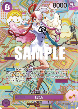 (OP02-120) One Piece TCG OP05: Awakening of the New Era Single: Uta (OP02-120) Special Rare