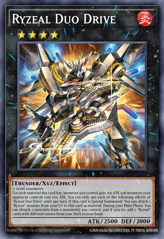 (439) YuGiOh TCG MP25: 2025 Mega-Pack Tin Single: Ryzeal Duo Drive  Common