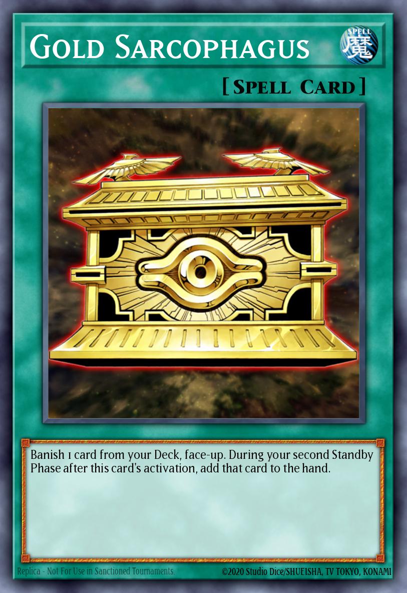 (080) YuGiOh TCG LCYW: Legendary Collection 3: Mega Pack Single: Gold Sarcophagus Common