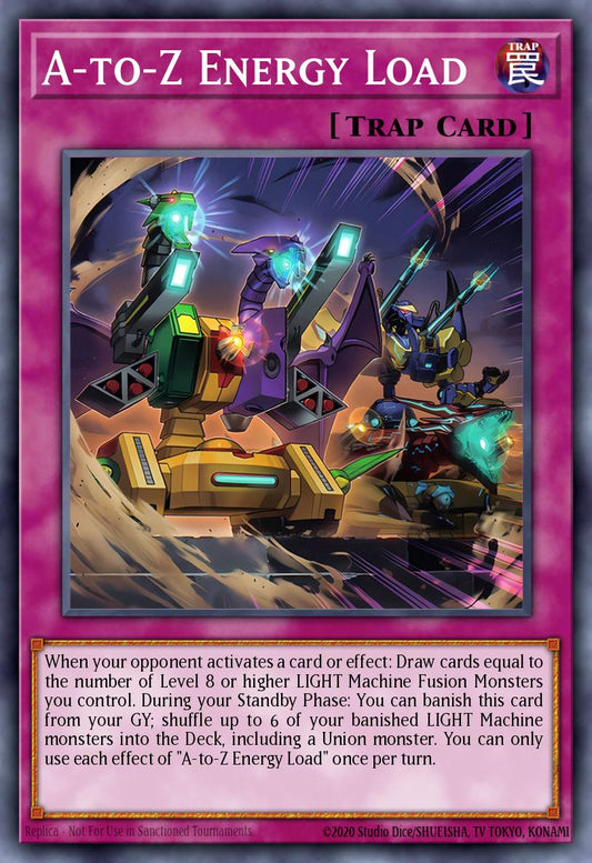 (024) YuGiOh TCG MZTM: Maze of the Master Single: A-to-Z Energy Load (V.2 - Collectors Rare)  Collectors Rare